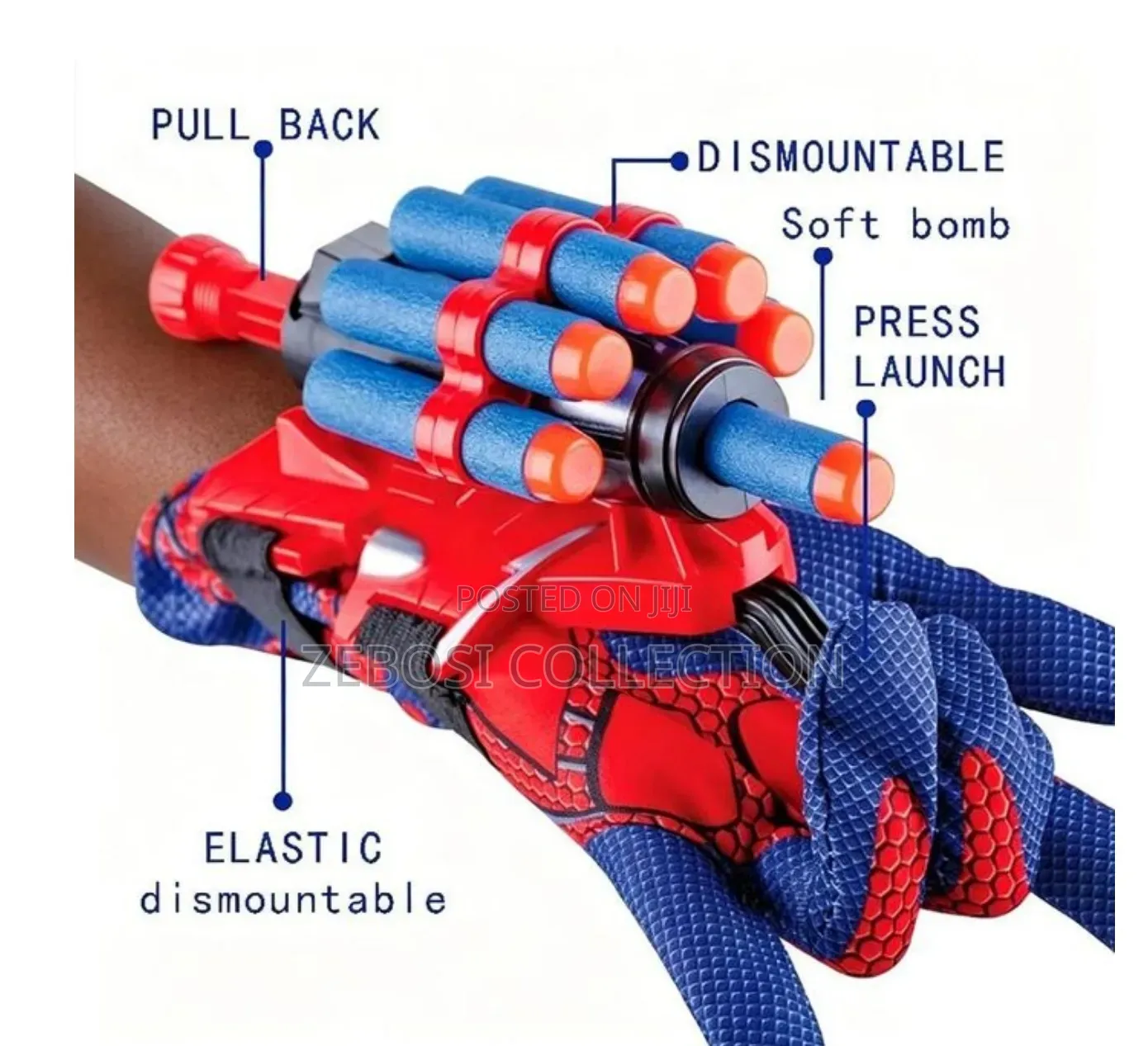 STY Children Spiderman Launch Toy