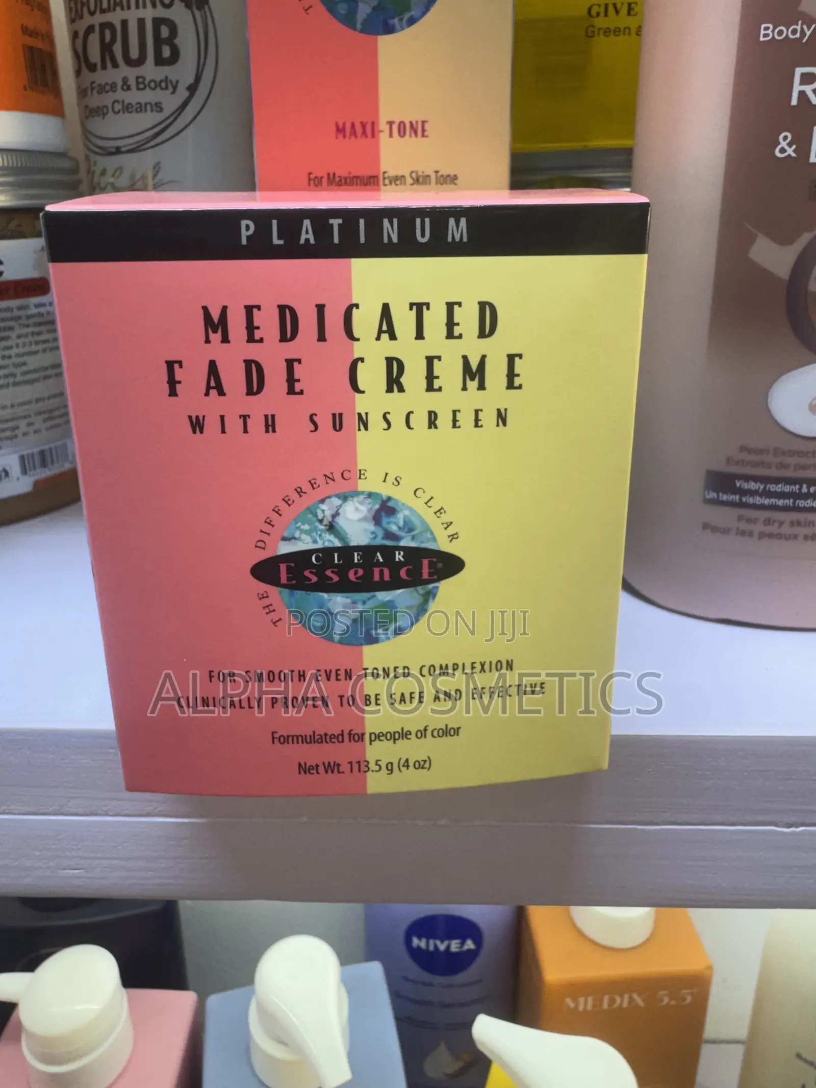 Medicated Fade Creme With Sunscreen