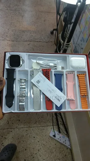 Ultra 3 Amoled With AOD Smart Watch And Airpods