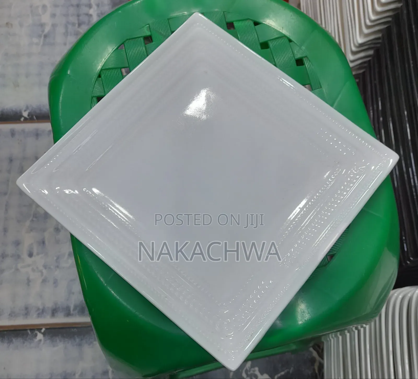 0ne Drozen  of Square  Side Plates