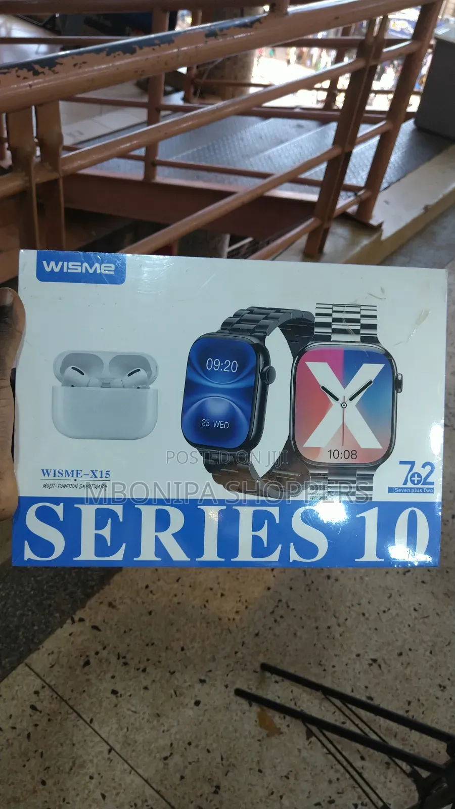 Wisemen Wisme WS-X15 Ultra 2 Smartwatch
And Airpods