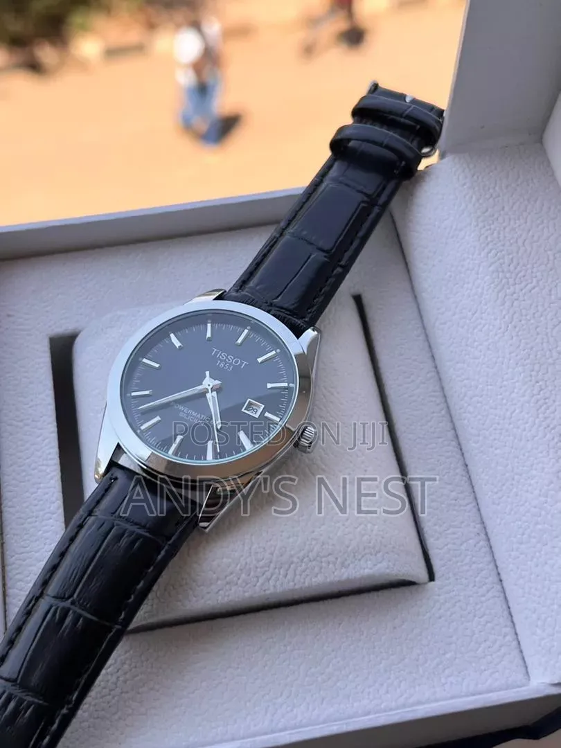 Unisex Tissot Leather Watch
