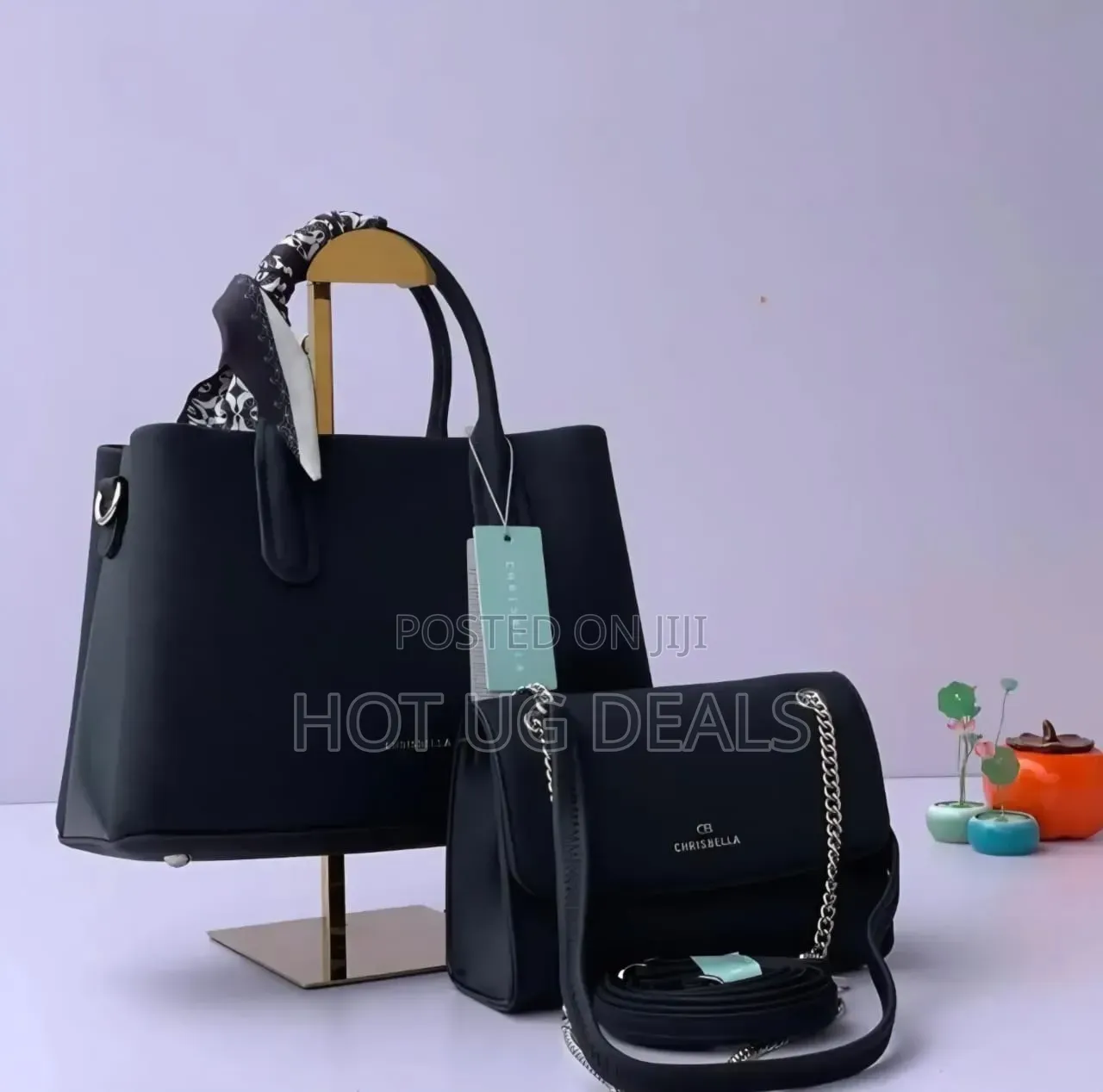 Chrisbella 2-Piece Handbag Set  - Multicolor