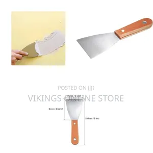 3-Inch (75 Mm) Metal Putty Knife and Scraper