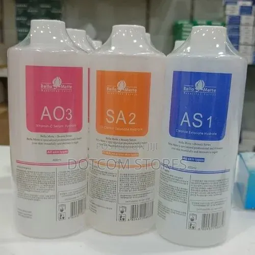 3pcs Hydrafacial Machine Serum 400ml