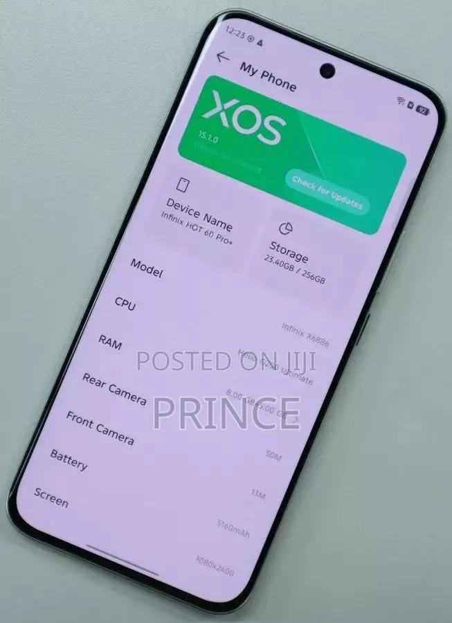 Infinix Hot 60 Pro+ 256 GB Gray