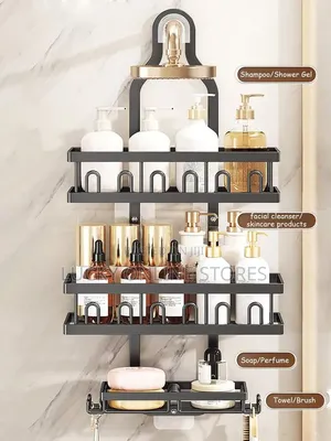 3 Tier Wall Mounted Bathroom Organizer