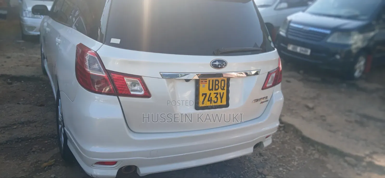 Subaru Exiga 2010 White