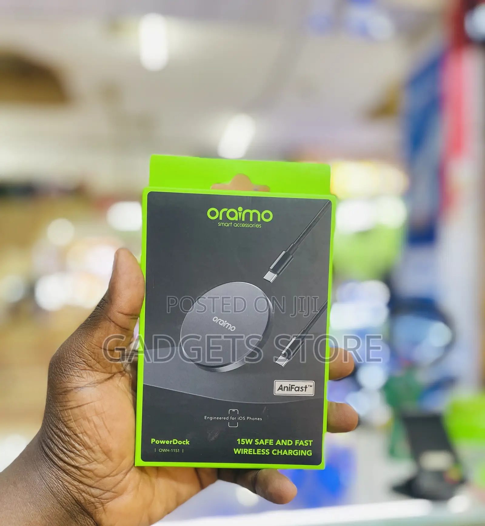 Oraimo PowerDock 15W Magnetic Wireless Charging Pad