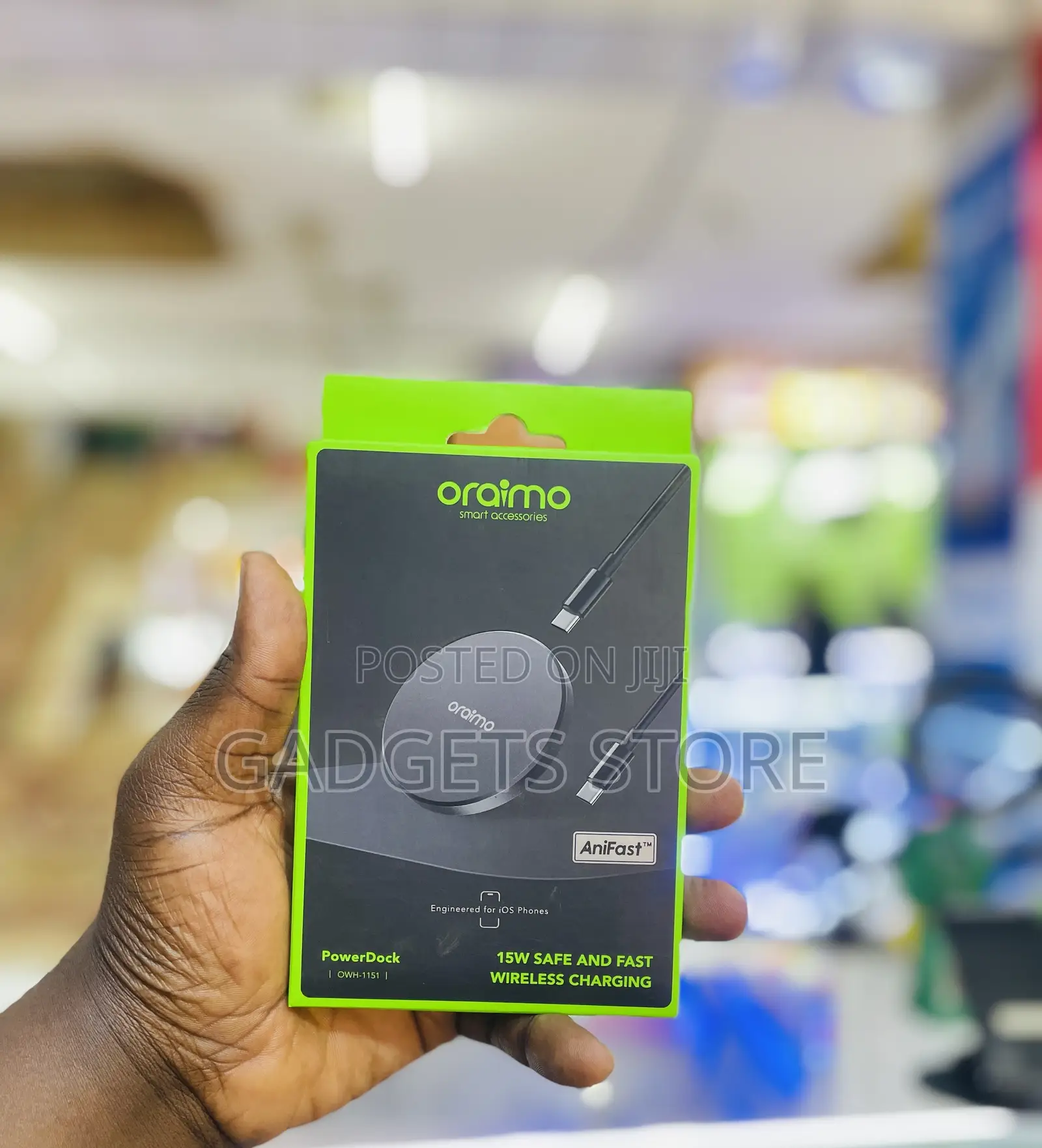 Oraimo PowerDock 15W Magnetic Wireless Charging Pad
