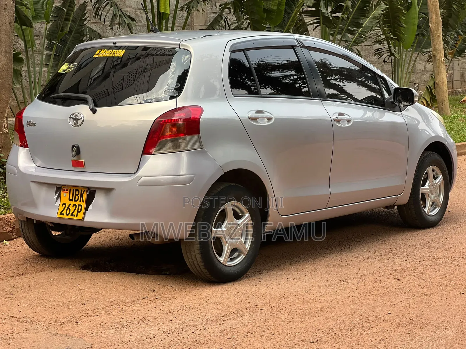 Toyota Vitz 2008 Silver
