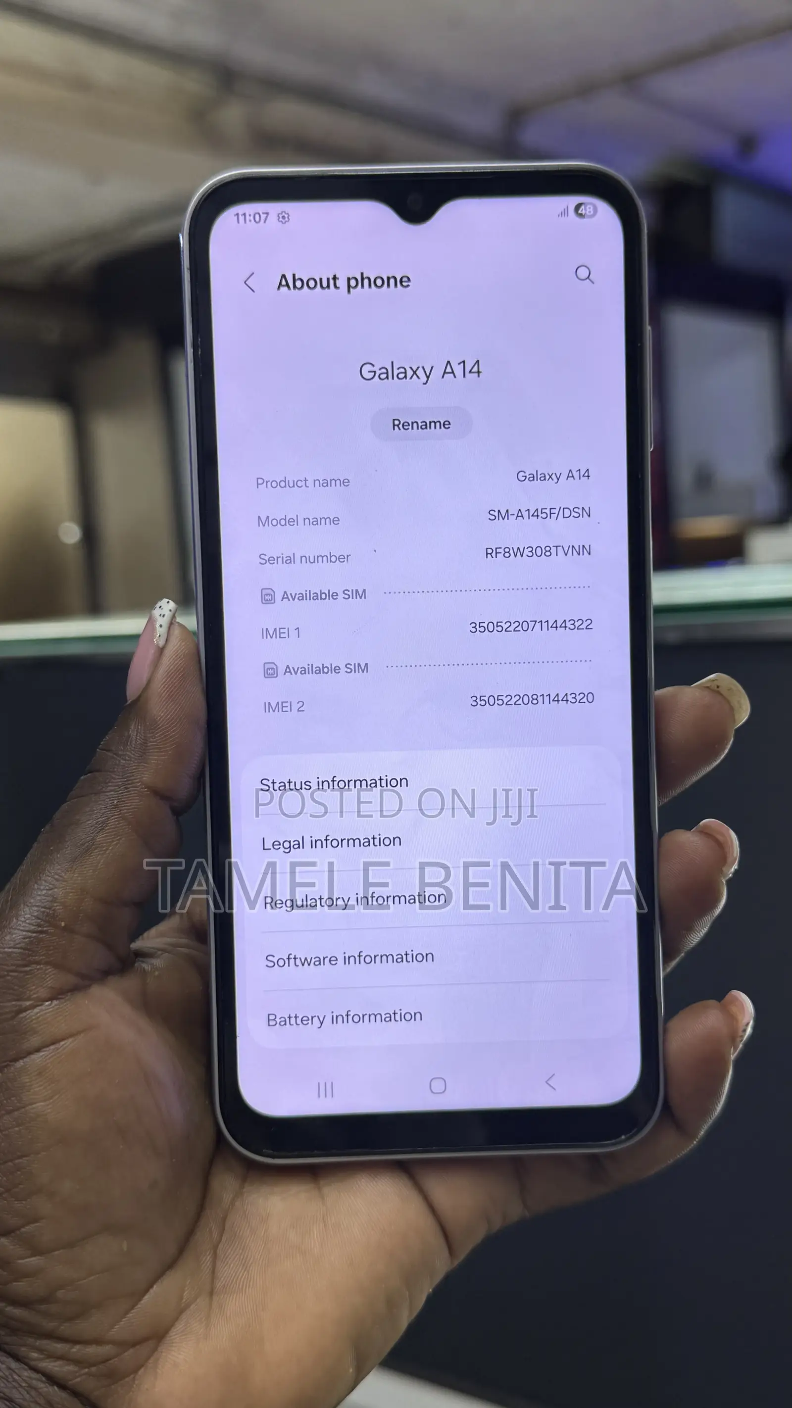 Samsung Galaxy A14 128 GB Gray