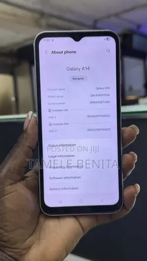 Samsung Galaxy A14 128 GB Gray