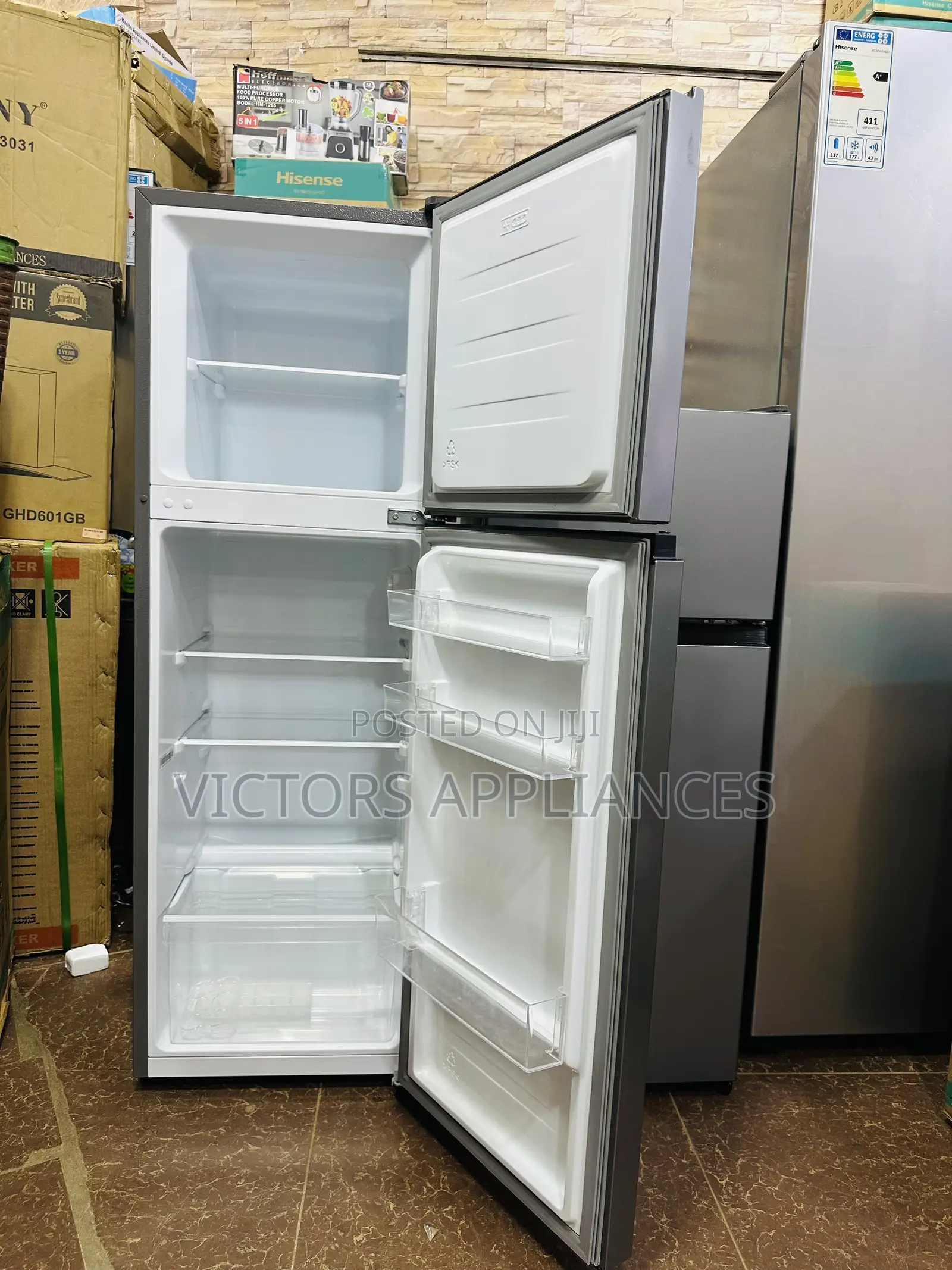 Hisense 200L Double Door Fridge