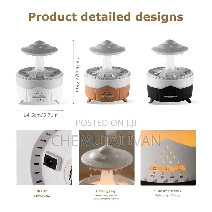 Ufo Rain 🌧 Drop Arom Diffuser