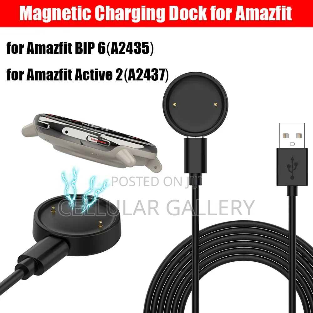Amazfit Smart Watch Charger for Bip 6 and Active 2