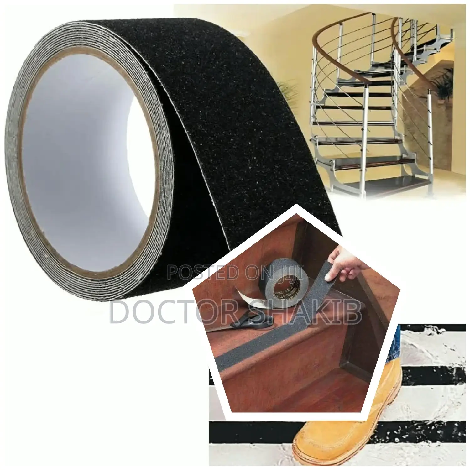 Flexpower Anti-Slip Tape(50mmx5metres)