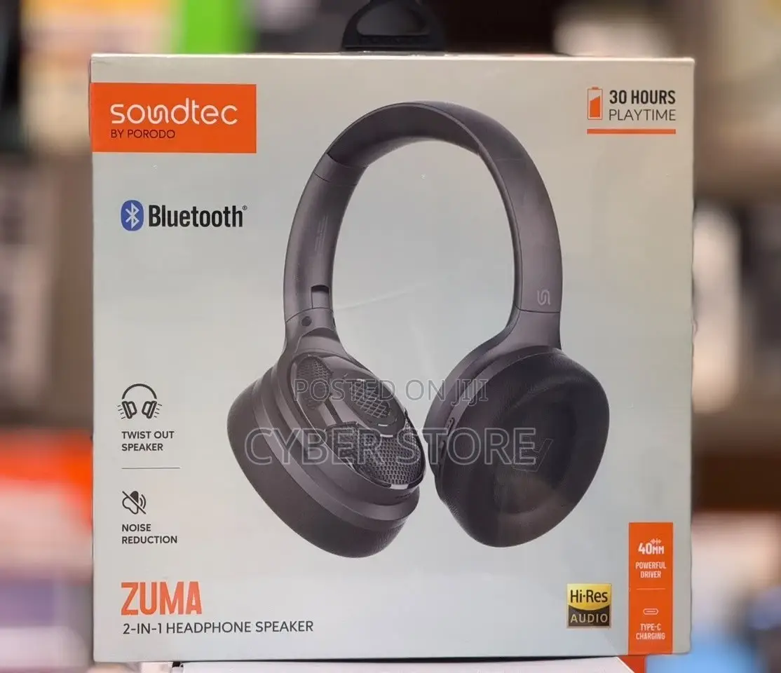 Soundtec Zuma 2-in-1 Headphone Speaker