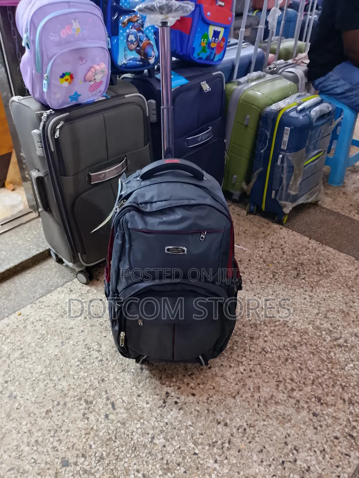 Rolling Backpack Bag for Men With Wheels