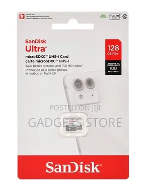 SanDisk Ultra 128GB microSDXC UHS-I Memory Card