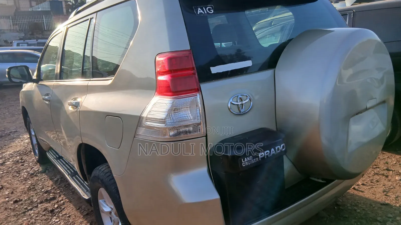 Toyota Land Cruiser Prado 2016 Gold