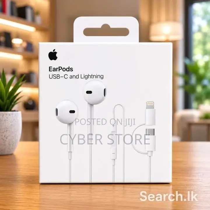 Apple EarPods Featuring Both USB-C and Lightning