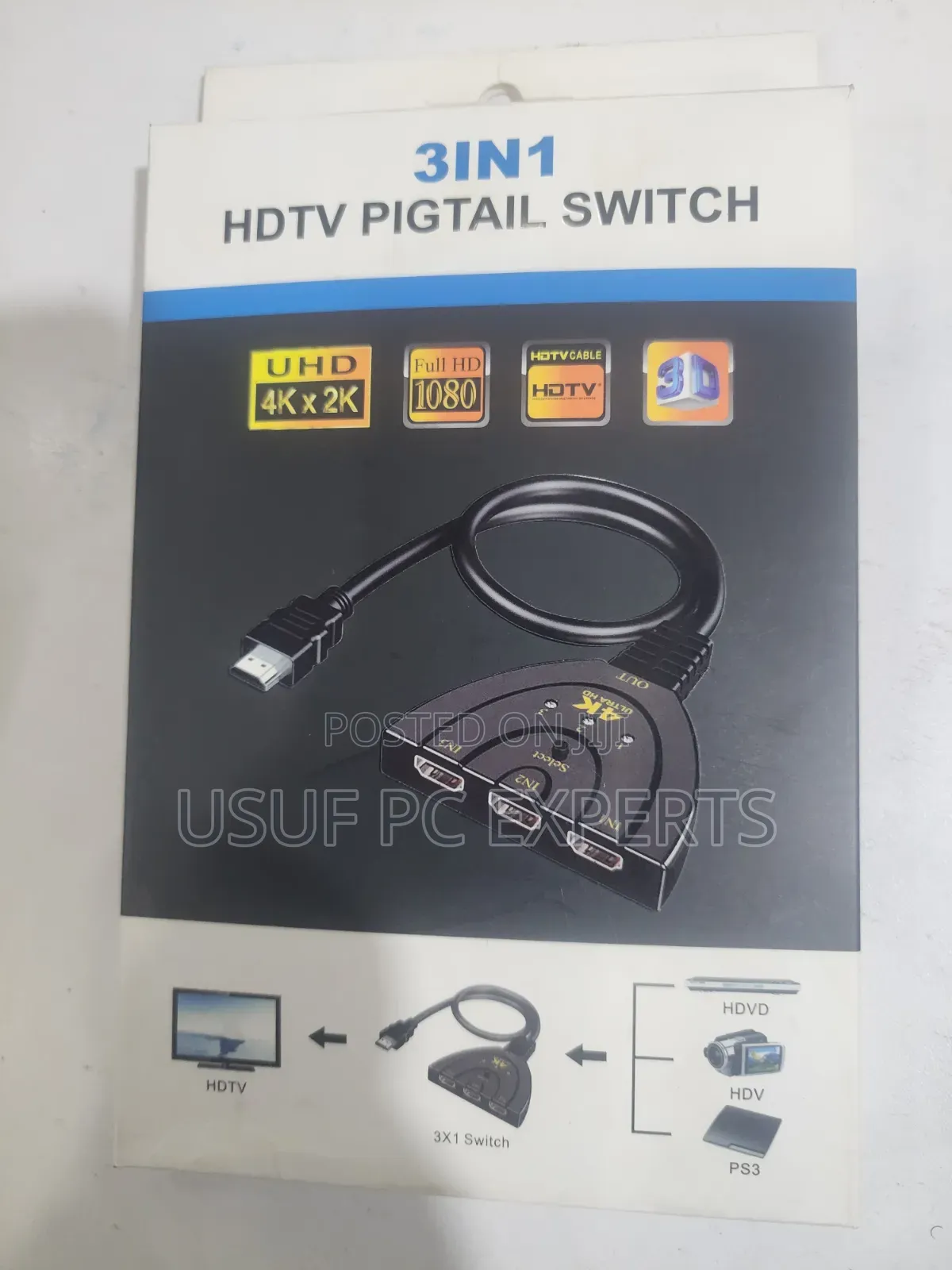 HDTV Switch 3 in 1