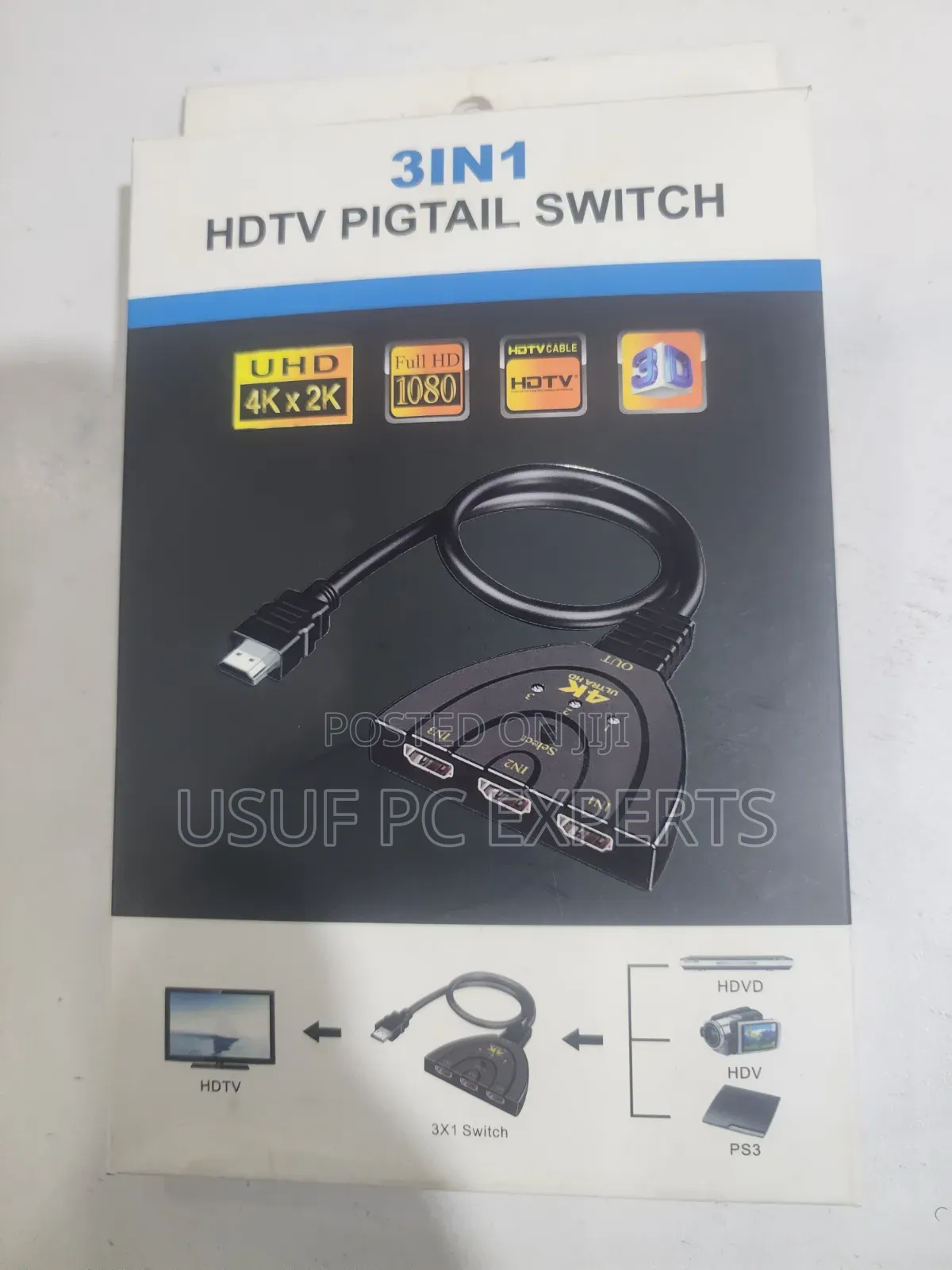 HDTV Switch 3 in 1