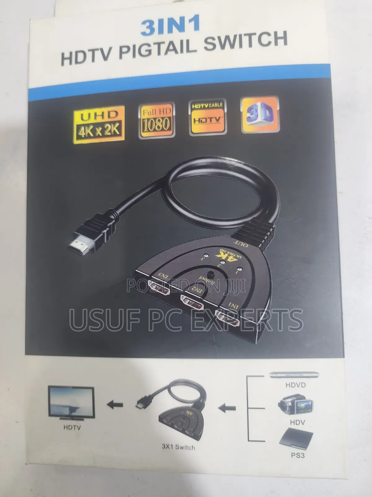 HDTV Switch 3 in 1