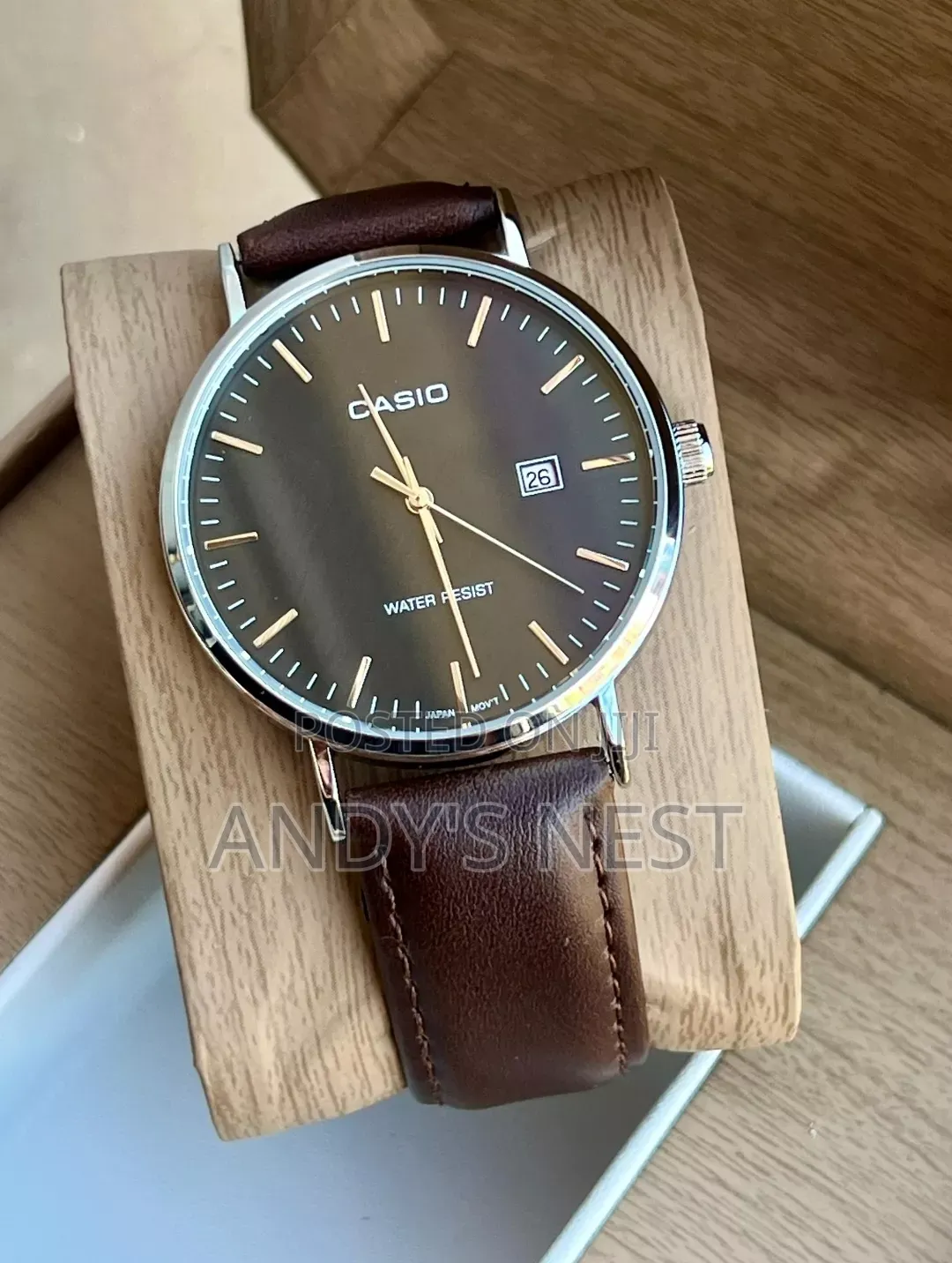 Unisex Leather Watch