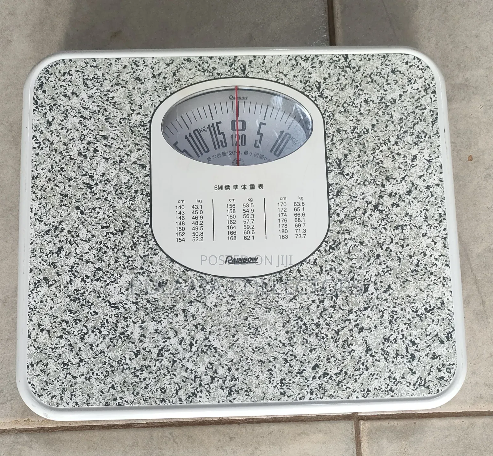 Japanese Tanita T52847 Analog Health Meter/Mechanical Bathroom Scale.