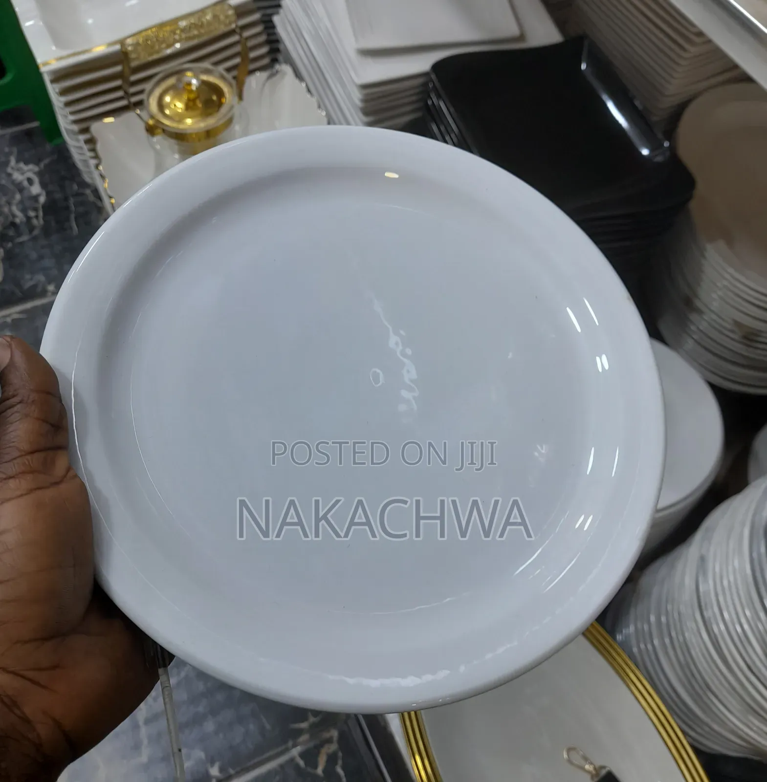 One Drozen  of Round Side Plates