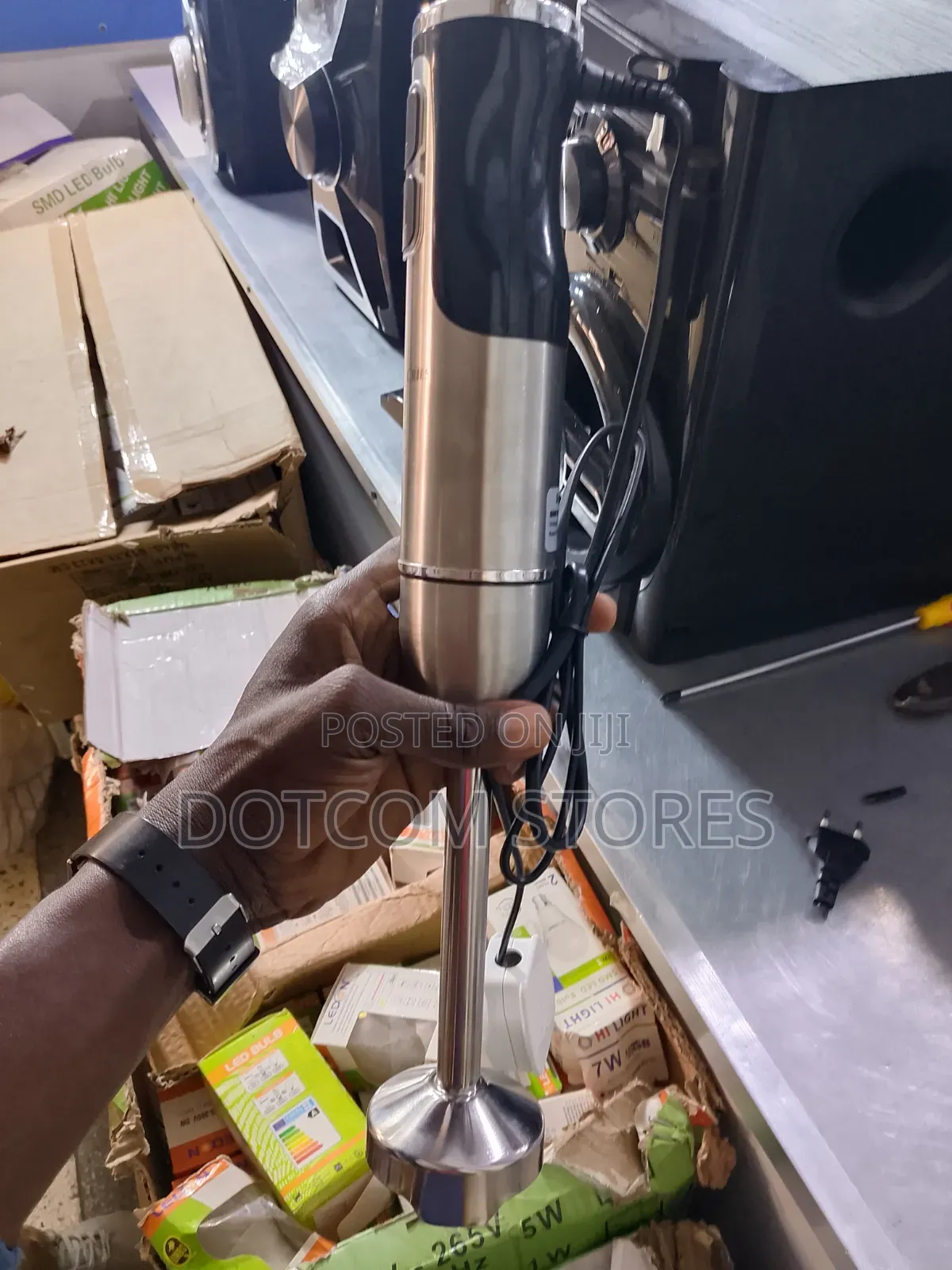 Commercial Electric Immersion Hand Blender Food Mixer