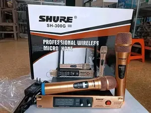 Dual Dynamic Vocal Wireless Microphone Set System