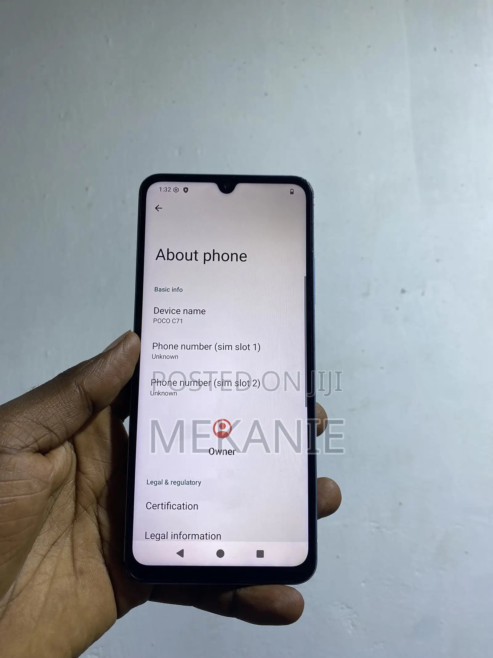 Xiaomi Poco C71 128 GB Blue