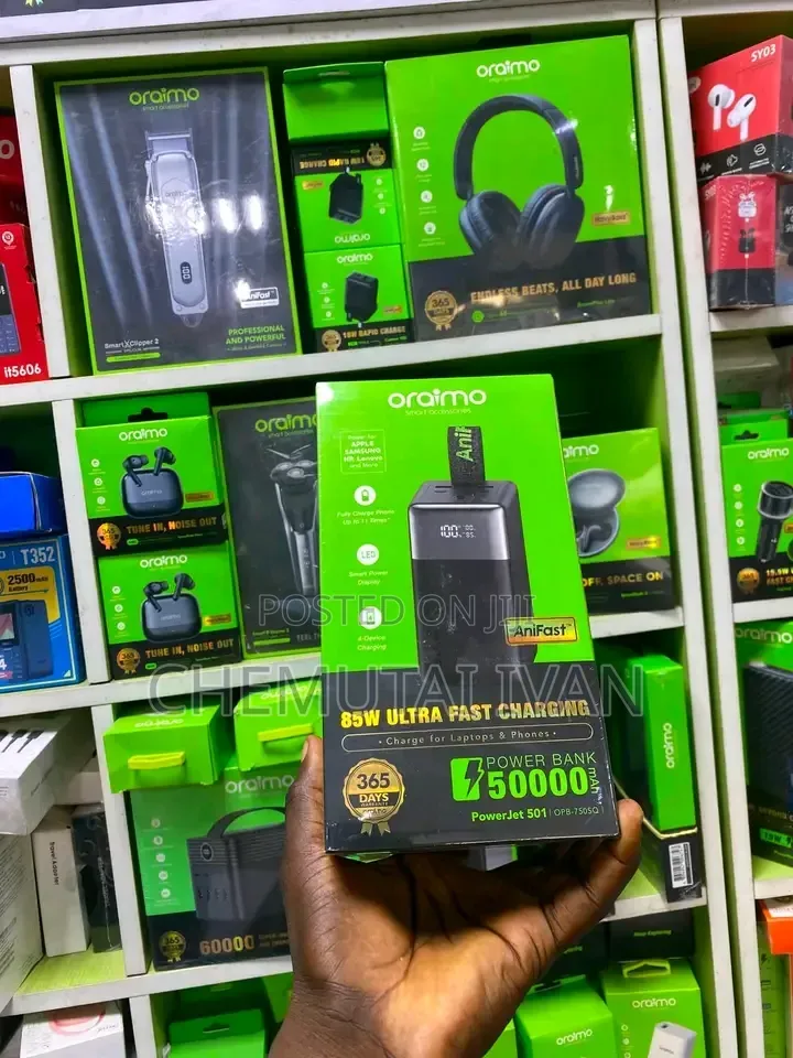 50000mah Oraimo Power Bank Fast Charging