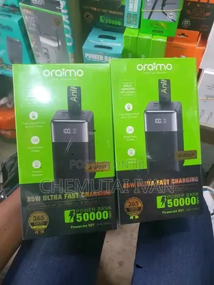 50000mah Oraimo Power Bank Fast Charging