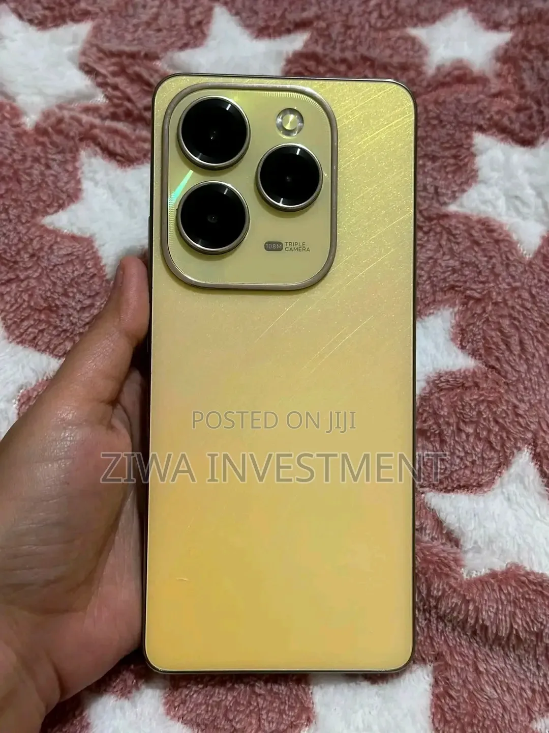New Infinix Hot 40 Pro 256 GB Rose Gold