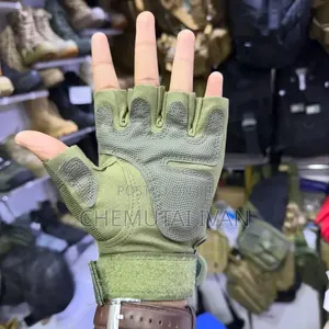 Hard Knuckle Half Finger Gloves