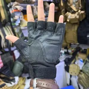 Hard Knuckle Half Finger Gloves