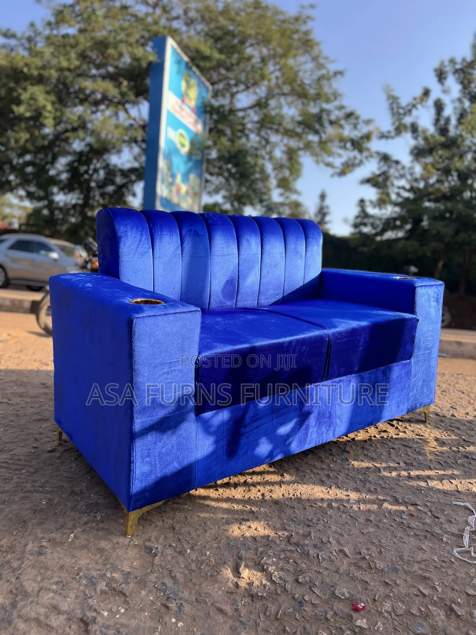 2 Seater With Long Legs /Sofa/ Sofa Set