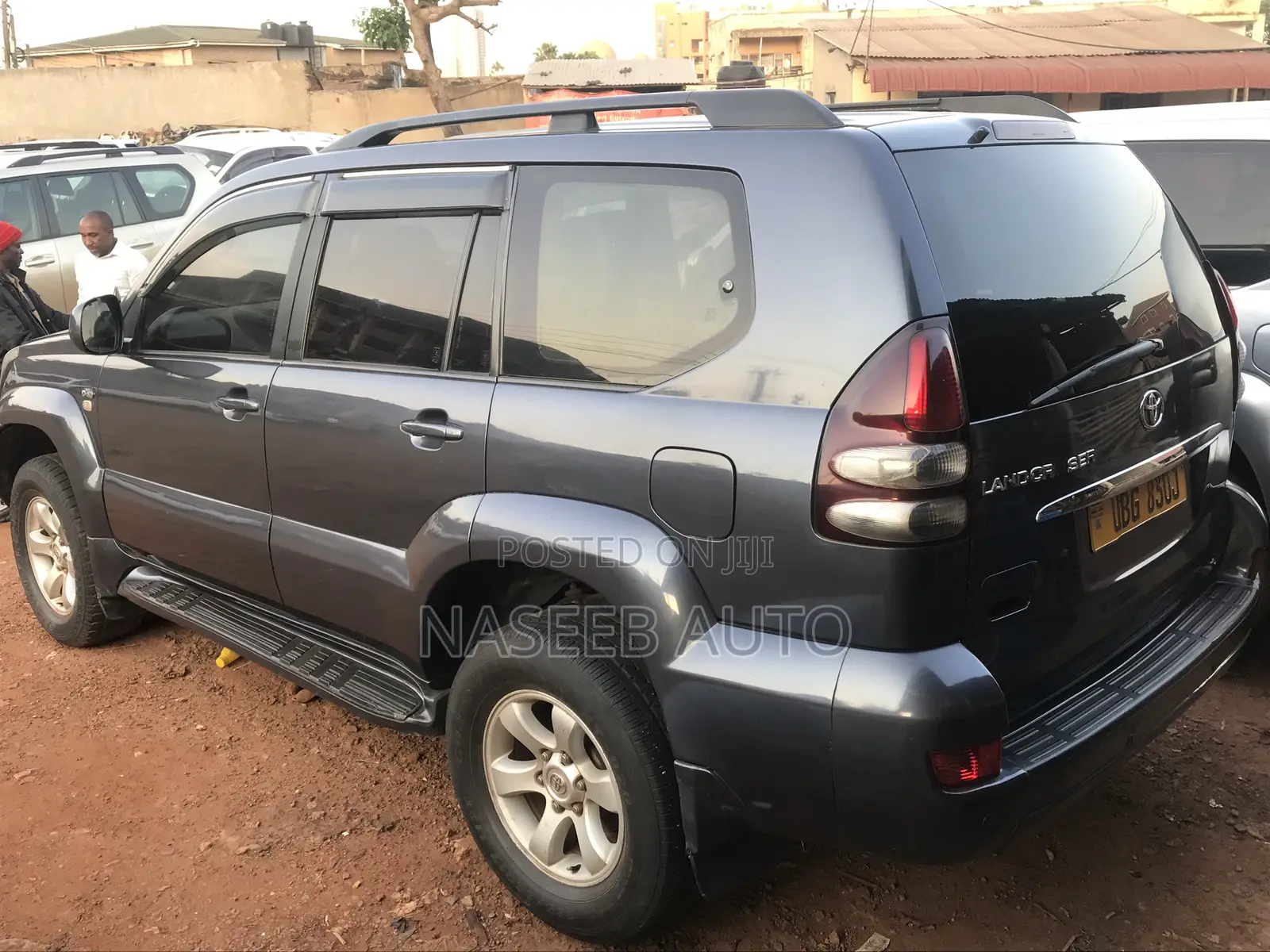 Toyota Land Cruiser Prado 2008 Gray