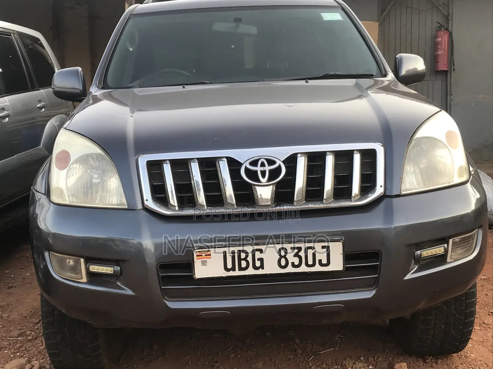 Toyota Land Cruiser Prado 2008 Gray