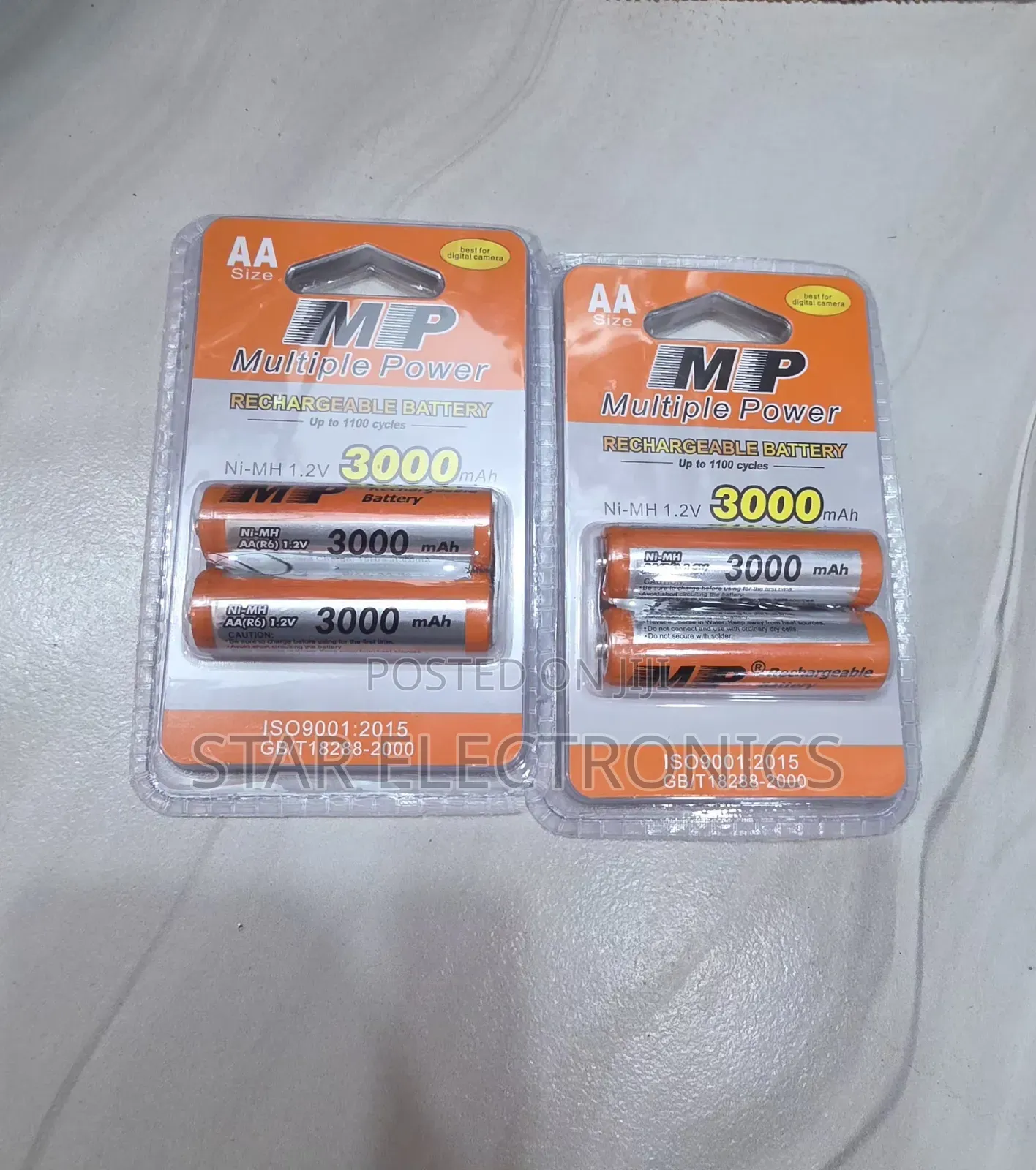 AA MP Rechargeable Batteries