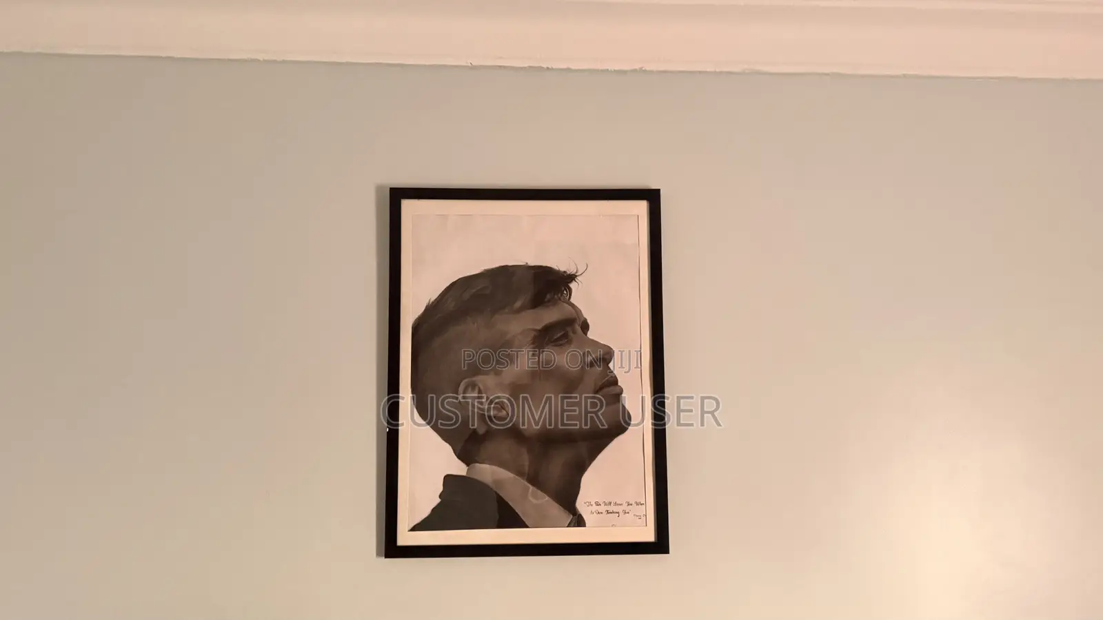 Peaky Blinders Thomas Shelby Pencil Art