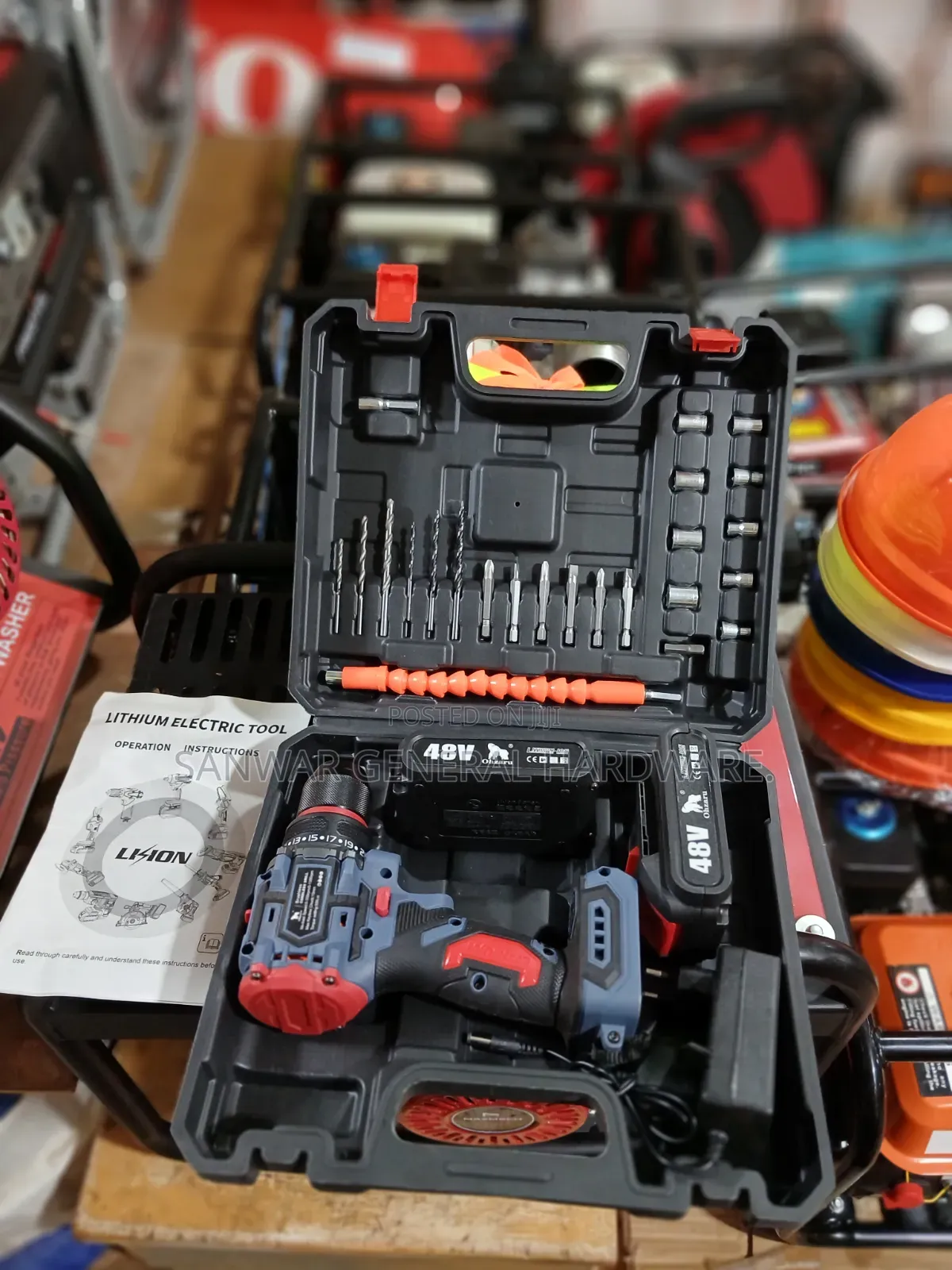 48V,Recharheable/Cordless Drill