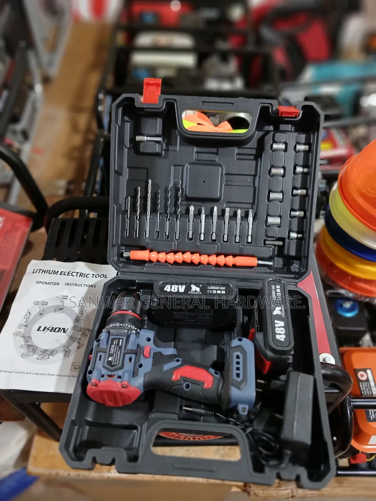 48V,Recharheable/Cordless Drill