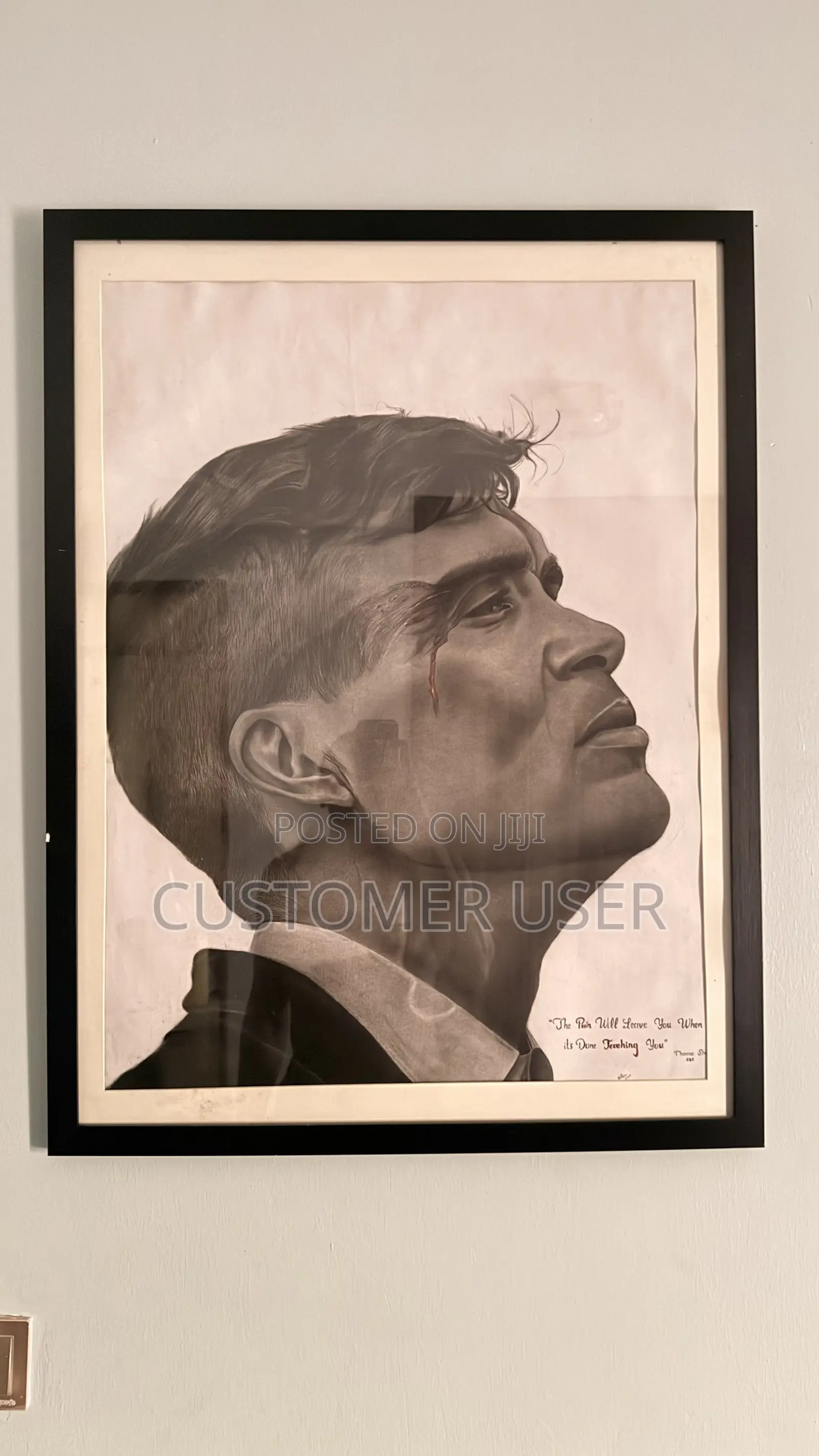 Peaky Blinders Thomas Shelby Pencil Art