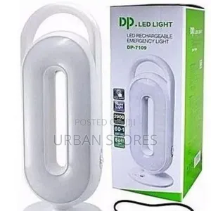 Dp Rechargeable Emergency Light - White