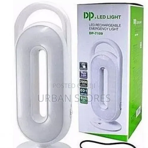 Dp Rechargeable Emergency Light - White
